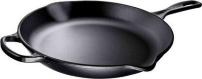 Le Creuset Frying & Serving Pan Cast Iron black 23 cm