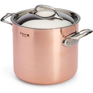 De Buyer Prima Matera Saucepot copper/steel extra high 20cm ind