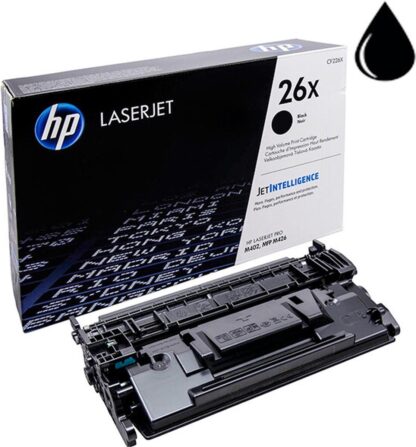 HP 26X Γνήσιο Toner Laser Εκτυπωτή Μαύρο High Yield 9000 Σελίδων (CF226X)