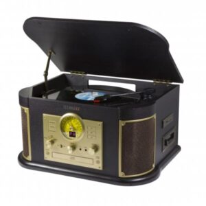 Technaxx TX-103 Nostalgia Πικάπ με Προενίσχυση και Ενσωματωμένα Ηχεία Καφέ