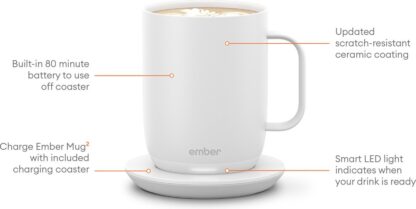 Ember Mug  14 oz White