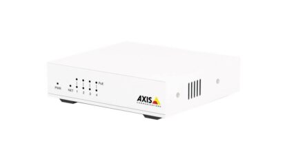 02101-002 AXIS D8004 UNMANGED POE SWITCH IS A 4 CHANNEL 10/100 MBPS POE+ SWITCH WITH PLUG   PLAY I