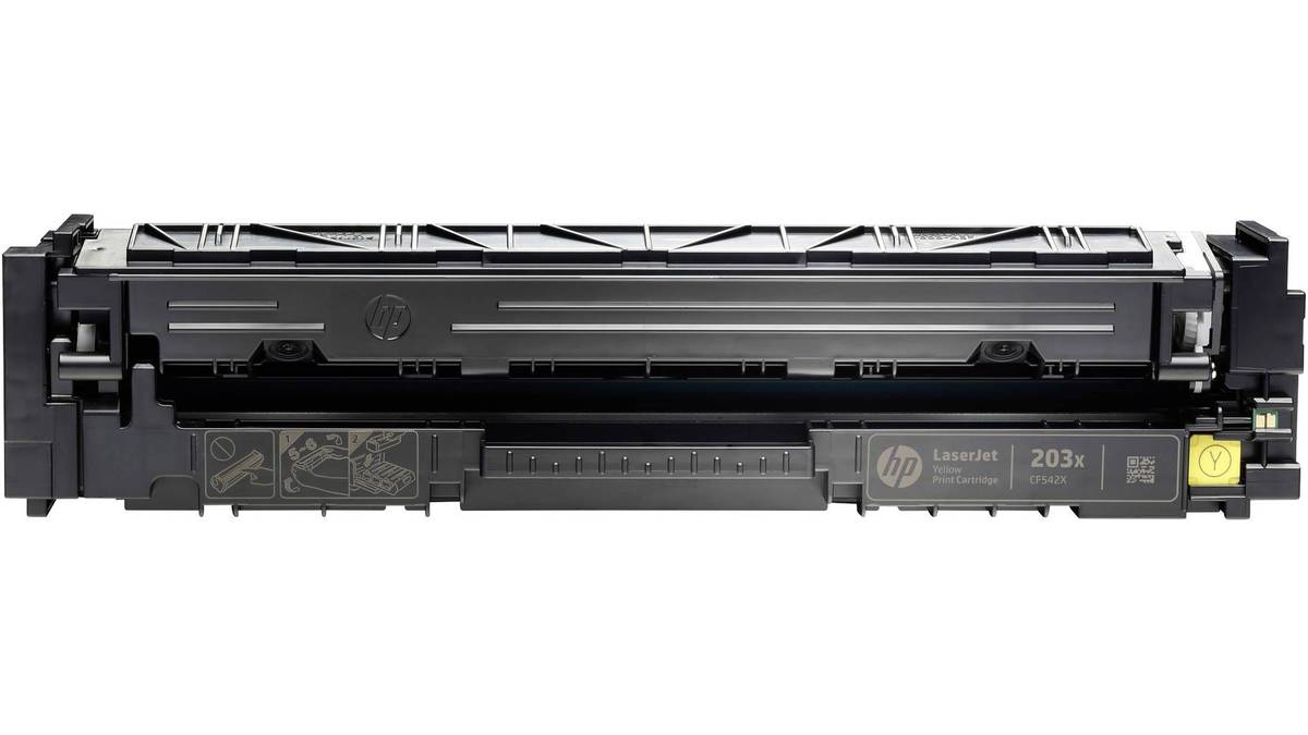 HP 203X Γνήσιο Toner Laser Εκτυπωτή Κίτρινο High Yield 2500 Σελίδων (CF542X) HP 203X Γνήσιο Toner Laser Εκτυπωτή Κίτρινο High Yield 2500 Σελίδων (CF542X)