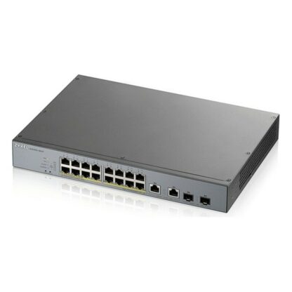 Zyxel GS1350-18HP Managed L2 PoE+ Switch με 16 Θύρες Gigabit (1Gbps) Ethernet και 2 SFP Θύρες