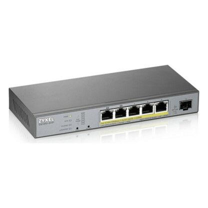 Zyxel GS1350-6HP Managed L2 PoE+ Switch με 5 Θύρες Gigabit (1Gbps) Ethernet και 1 SFP Θύρα