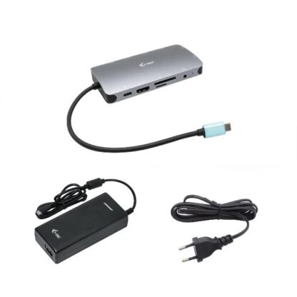 DOCKING STATION USB-C 11 in 1 con HDMI + VGA+ RJ45 LAN + PD100W con Alimentatore 112W