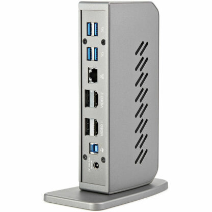 StarTech USB-C / USB-A Docking Station με 4K PD Ethernet Ασημί (DK30A2DHUUE)
