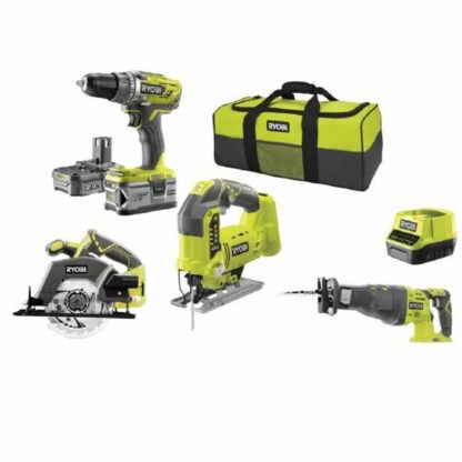 Σετ τρυπανιών και αξεσουάρ Ryobi RCK184C-242S