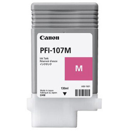 Αυθεντικό Φυσίγγιο μελάνης Canon PFI-107M Mατζέντα