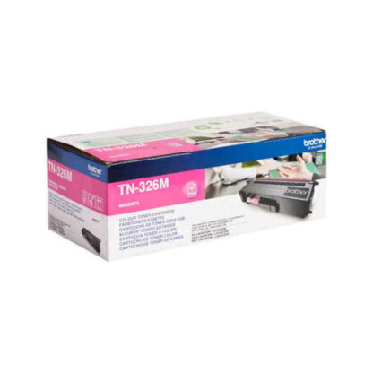 Brother TN-326M Γνήσιο Toner Laser Εκτυπωτή Ματζέντα High Capacity 3500 Σελίδων (TN-326M)