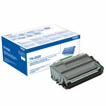 Brother TN-3520 Γνήσιο Toner Laser Εκτυπωτή Μαύρο High Yield 20000 Σελίδων (TN-3520)