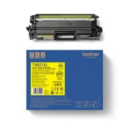 Brother TN-821XXLY Γνήσιο Toner Laser Εκτυπωτή Κίτρινο 12000 Σελίδων (TN-821XXLY)