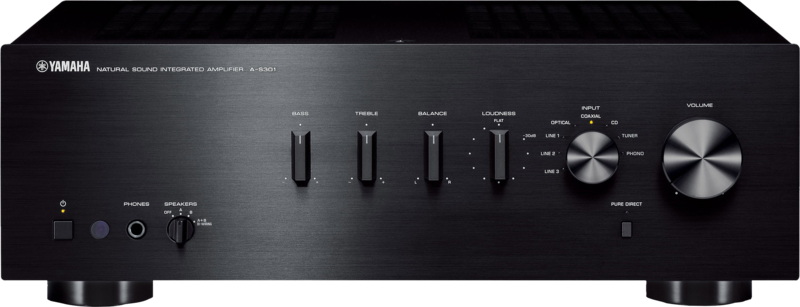 A-S301 AMPLIFICATORE INTEGRATO. INGRESSO AUDIO DIGITALE PER TV O LETTORE BD POTENZA MAX 95W X A-S301 AMPLIFICATORE INTEGRATO. INGRESSO AUDIO DIGITALE PER TV O LETTORE BD POTENZA MAX 95W X