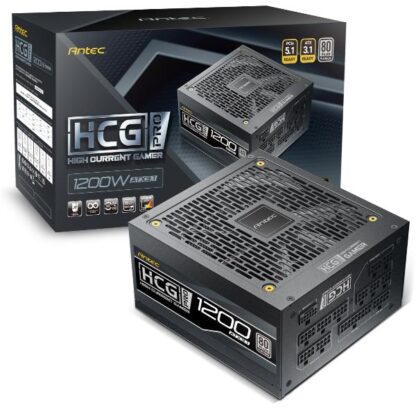 Antec HCG1200 PRO 1200W Μαύρο Τροφοδοτικό Υπολογιστή Full Modular 80 Plus Titanium