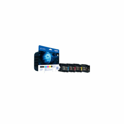 Brother LC1280XL Multipack Γνήσιο Πακέτο Μελανιών Εκτυπωτή InkJet Πολλαπλό (Color) (LC-1280XLVALBP)