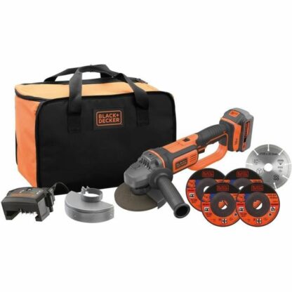 Γωνιακός μύλος Black & Decker BCG720M1A5-QW