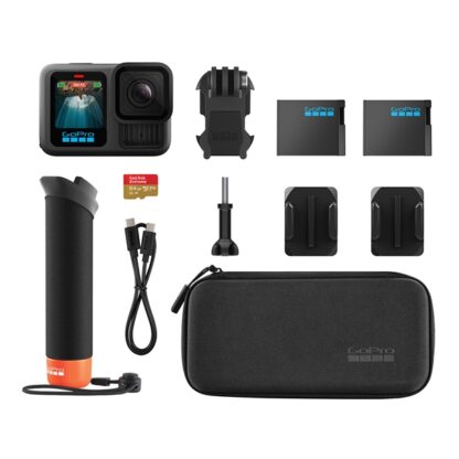 GoPro HERO13 Accessory Bundle Action Camera 5K Υποβρύχια με WiFi Μαύρη με Οθόνη 2.27"