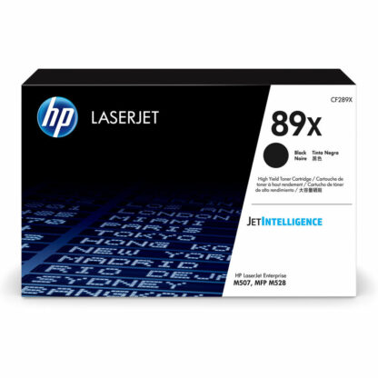 HP 89X Γνήσιο Toner Laser Εκτυπωτή Μαύρο High Yield 10000 Σελίδων (CF289X)