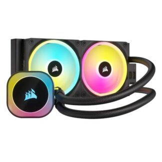 Corsair iCUE LINK TITAN 360 RX RGB Υδρόψυξη Επεξεργαστή Τριπλού Ανεμιστήρα 120mm για Socket AM4/AM5/1700