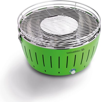 LotusGrill Ανοξείδωτη Φορητή Ψησταριά Κάρβουνου 40.5x40.5εκ.