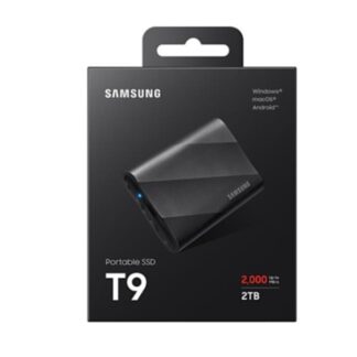Samsung T9 USB 3.2 Εξωτερικός SSD 2TB 2.5" Μαύρο