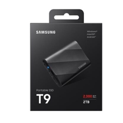 Samsung T9 USB 3.2 Εξωτερικός SSD 2TB 2.5" Μαύρο