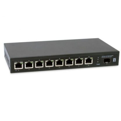Level One GEP-0925 Unmanaged L2 PoE+ Switch με 8 Θύρες Ethernet και 1 SFP Θύρα