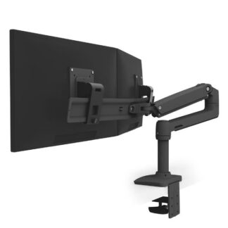 Ergotron LX Επιτοίχια Βάση Οθόνης έως 42" με Βραχίονα Ασημί