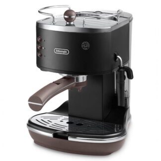De'Longhi Icona Vintage Μηχανή Espresso 1100W Πίεσης 15bar Λευκή