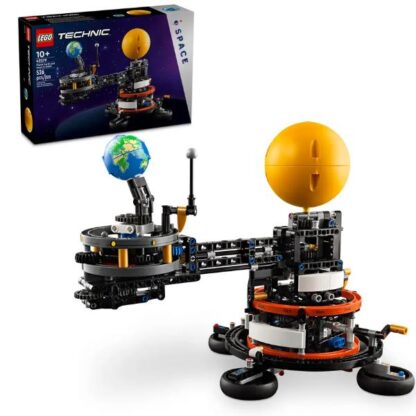 LEGO Pianeta Terra e Luna in orbita
