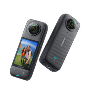 Insta360 X4 Action Camera 8K Λήψης 360° Υποβρύχια με WiFi Μαύρη με Οθόνη Αφής 2.5"