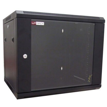 WP Wall-mounted Rack Cabinet WPN-RWB-12606- 12 U 600 x 600 x 635 mm Μαύρο