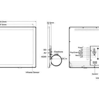Braun DigiFrame 240 Business Line 60,96cm (24,0 )
