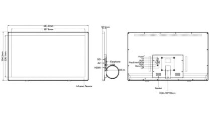 Braun DigiFrame 270 Business Line 68,58cm (27,0 )