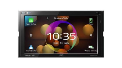 JVC Ηχοσύστημα Αυτοκινήτου 2DIN (Bluetooth/USB) με Οθόνη Αφής 6.8" Κωδικός: 03-JVC875DBW