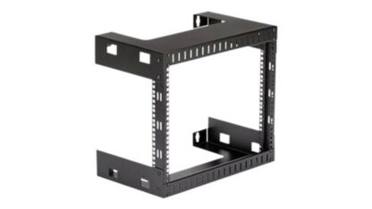 8U 19" Rack di rete per montaggio a parete a 2 staffe