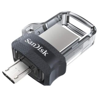 Sandisk Ultra Dual Drive M3.0 256GB USB 3.0 Stick με σύνδεση USB-A & micro USB-B Μαύρο