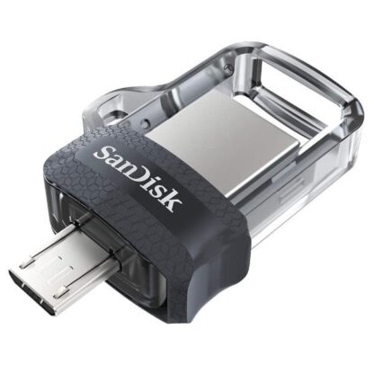 Sandisk Ultra Dual Drive M3.0 256GB USB 3.0 Stick με σύνδεση USB-A & micro USB-B Μαύρο