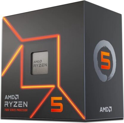 AMD Ryzen 5 7600 3.8GHz Επεξεργαστής 6 Πυρήνων για Socket AM5 σε Κουτί με Ψύκτρα