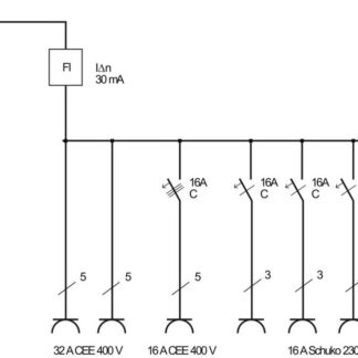 Brennenstuhl Power Distributor 2m H07RN-F5G4.0