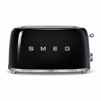 Smeg Φρυγανιέρα 2 Θέσεων 1500W Μαύρη Κωδικός: TSF02BLEU