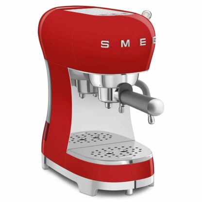 Καφετιέρα Εσπρέσο με Βραχίονα Smeg ECF02RDEU 1350 W