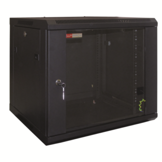 WP Wall-mounted Rack Cabinet WPN-RWB-12606- 12 U 600 x 600 x 635 mm Μαύρο