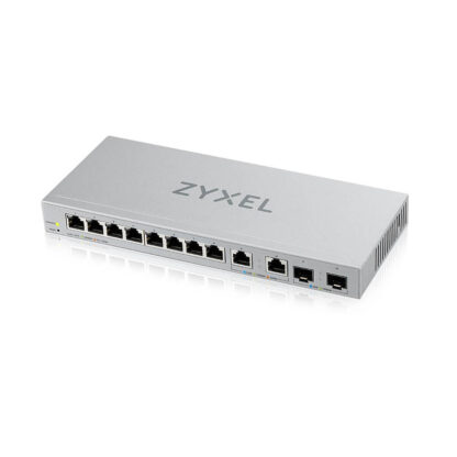 Zyxel XGS1210-12-ZZ0102F v2 Managed L2 Switch με 8 Θύρες Gigabit (1Gbps) Ethernet και 2 SFP Θύρες