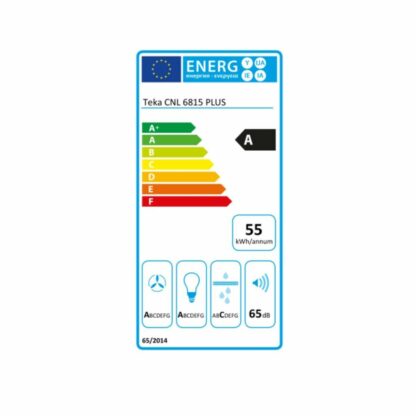 Συμβατικός Απορροφητήρας Teka EEE 265W 730m3/h Inox Ασημί Χάλυβας