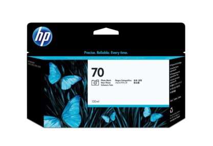 70 Cartuccia d'inchiostro fotografico HP 70 nero, da 130 ml con inchiostro HP Vivera