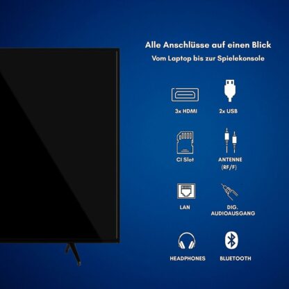 Smart TV Daewoo 32DE14HL HD 32" LED (Ανακαινισμένα A)