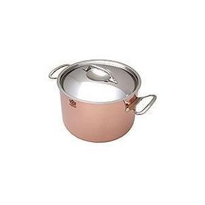 De Buyer Prima Matera Saucepot copper/steel high 24cm induction