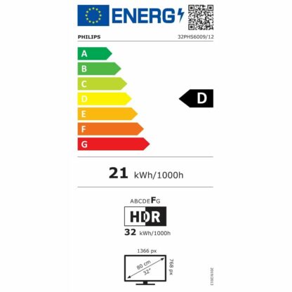 Smart TV Philips 32" HD LED HDR (Ανακαινισμένα A)