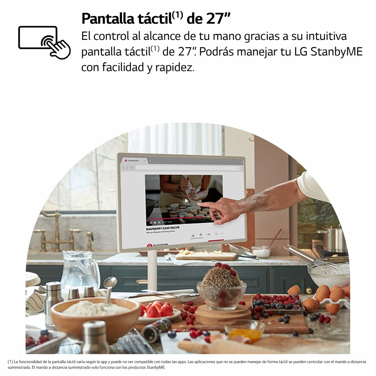 Smart TV LG 27ART10AKPL.AEUW 27" Smart TV LG 27ART10AKPL.AEUW 27"